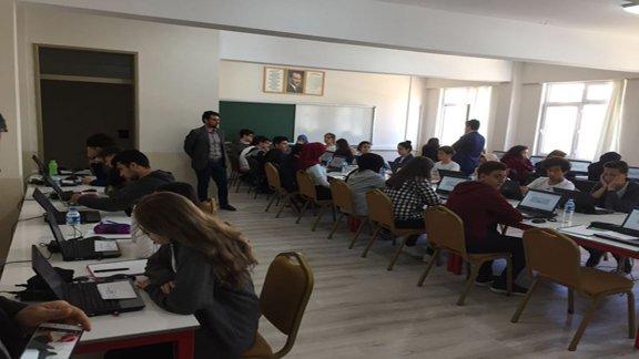 İMKB Süleyman Demirel Fen Lisesi PİSA 2018 Uygulamasında Ülkemizi Temsil Ediyor.