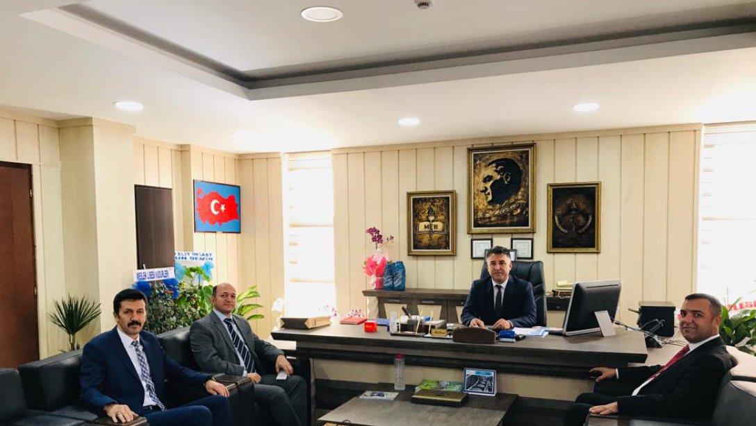 Özel Mehmet Ceyhan Koleji İdarecileri, İlçe Milli Eğitim Müdürü Sayın Akif BULUT'a Hayırlı Olsun Ziyaretinde Bulundular.