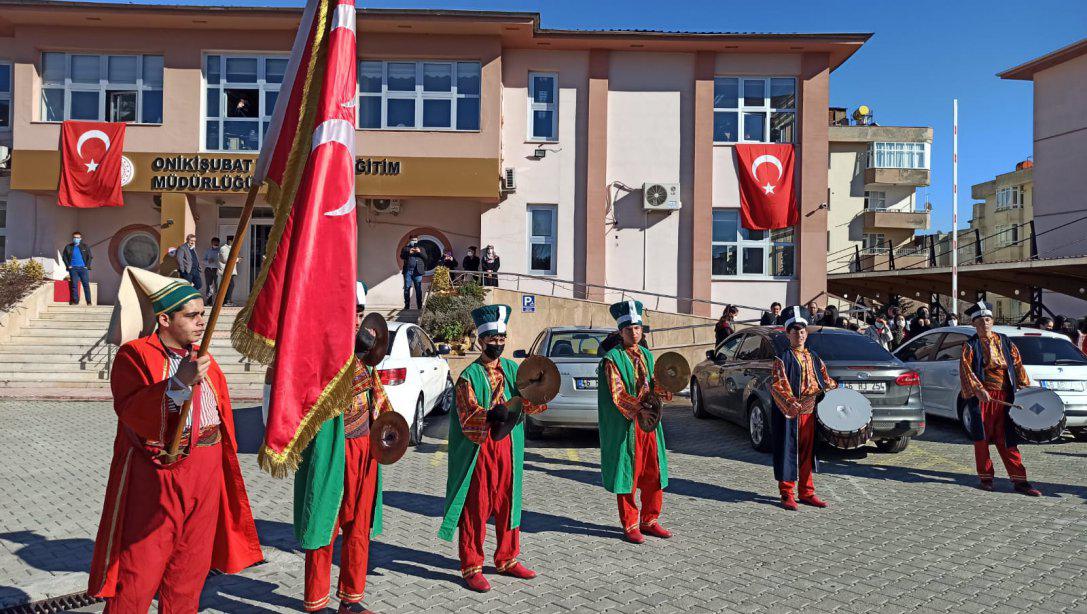 Kahramanmaraş Anadolu İmam Hatip Lisesi Mehteran Takımı İlçe Milli Eğitim Müdürlüğü Ziyaret Etti.