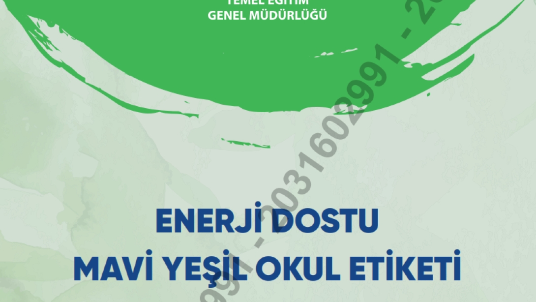 Mavi Yeşil Etiket Çalışmaları