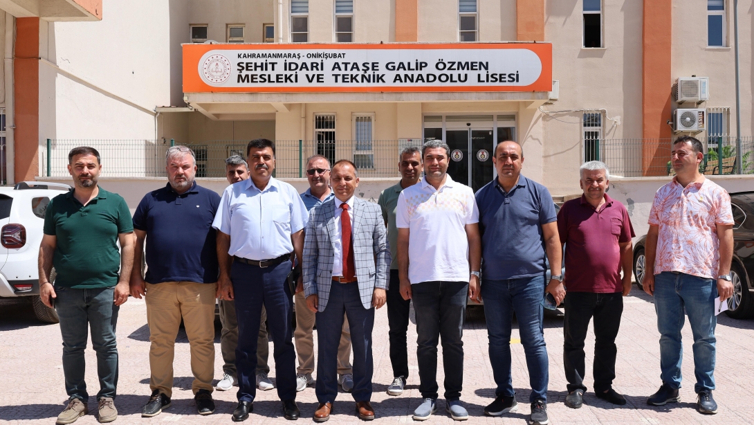 Şehit İdari Ataşe Galip Özmen MTAL'de Veda Töreni